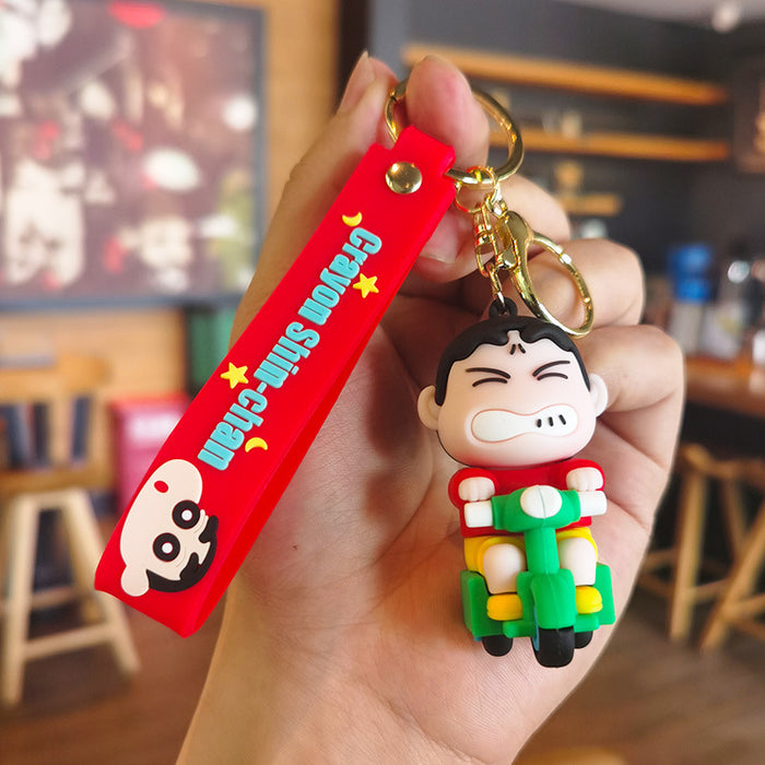 Wholesale Cartoon Silicone Doll Keychain JDC-KC-Tingm282