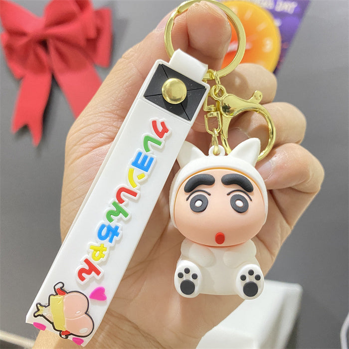Wholesale PVC Cartoon Doll Keychain JDC-KC-WuYi022