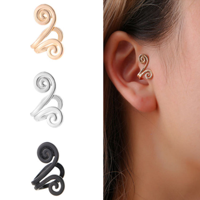 Wholesale Personalized, simple and fashionable ear clip without ear hole earrings