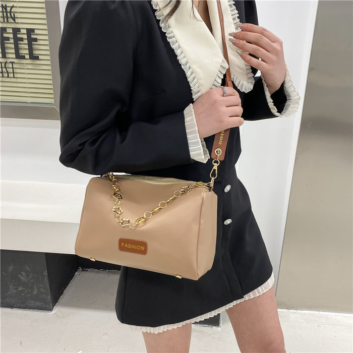 Wholesale Texture bag, new trendy and versatile crossbody bag, simple and fashionable single shoulder small square bag