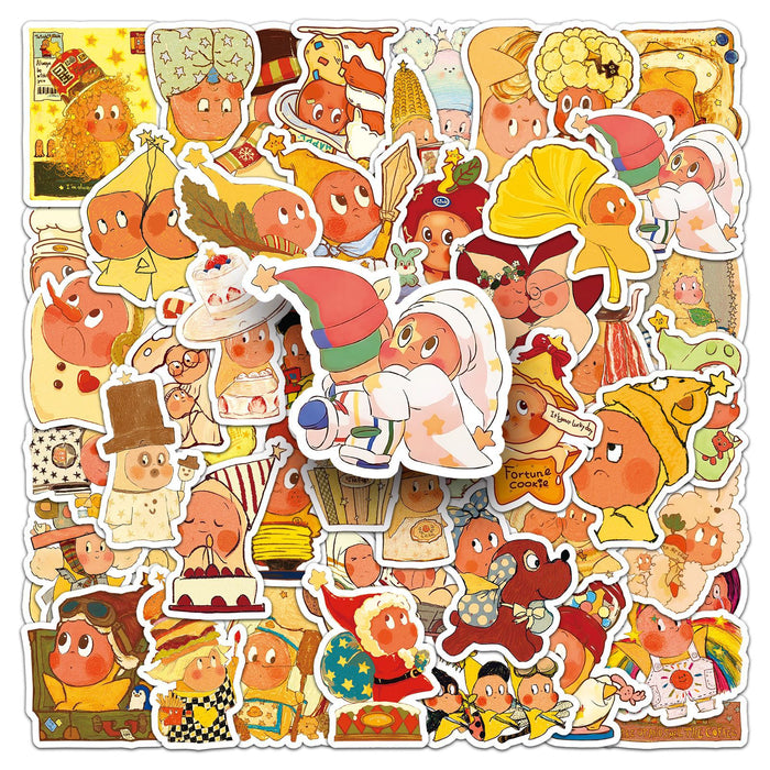 Wholesale 50pcs cartoon decorative waterproof stickers