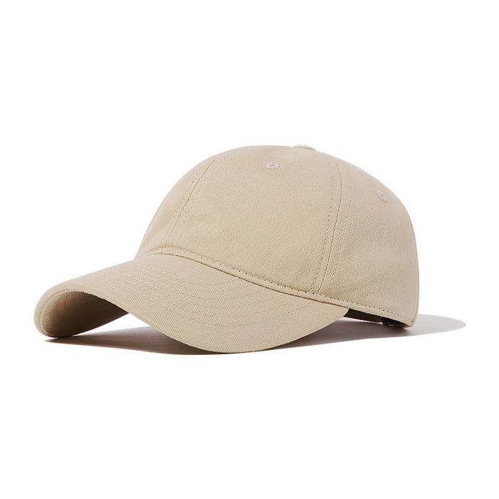 Wholesale Washed retro light plate hat, bare body baseball cap, casual duckbill cap, sun visor cap