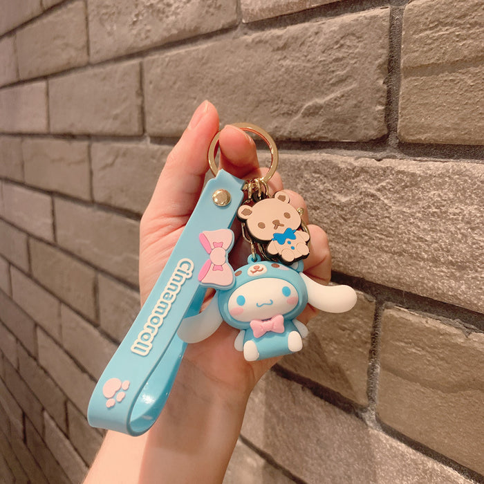 Wholesale Cartoon Silicone Keychain JDC-KC-MZL013