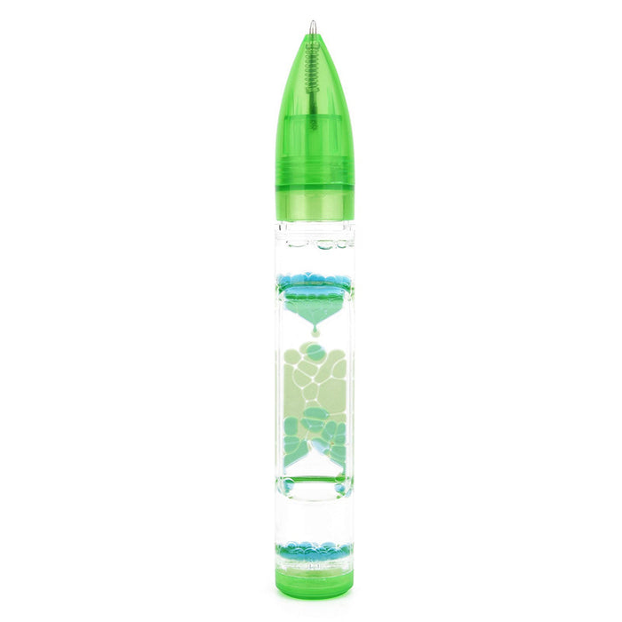 Wholesale Creative Colorful Oil Drop Pen Oil Drops Acrylic stress relief pen JDC-PN-JunQ001