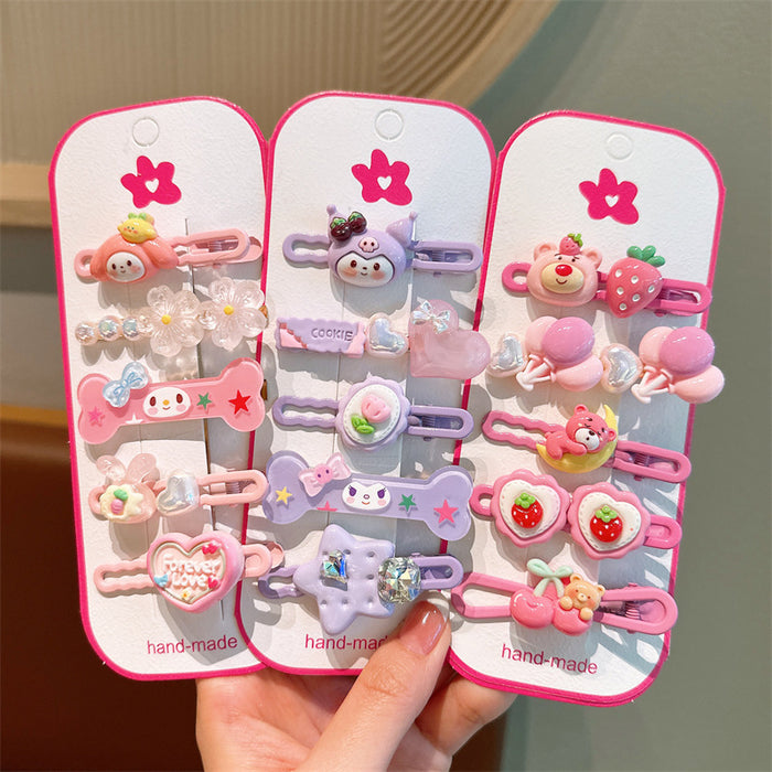 Wholesale Cute Cartoon Animal Hair Clips for Kids Gift Boutique Resale Hair Accessory for Girls