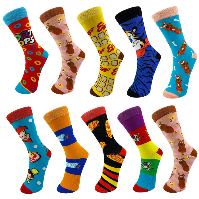 Wholesale Cotton Mid-tube Cartoon Letter Socks JDC-SK-YiYan066