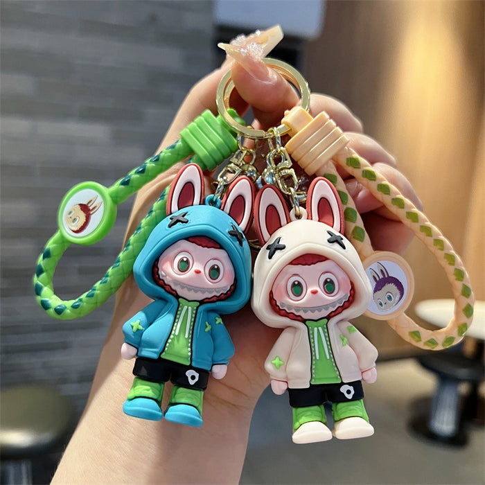 Wholesale Cartoon Cute Lamb PVC Keychains JDC-KC-JinB006