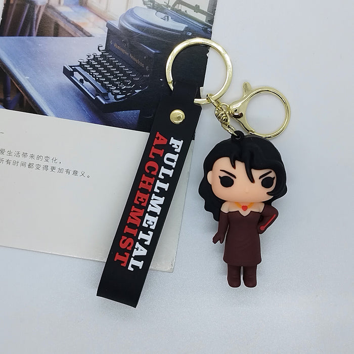 Wholesale Cartoon alchemist doll key chain pendant bag car key chain pendant
