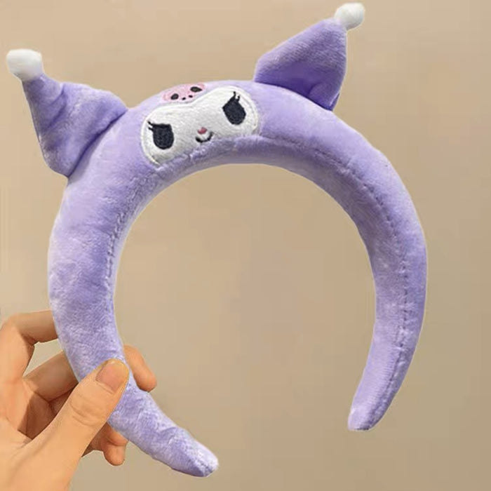 Wholesale Cartoon Cute Plush Headdress Makeup Headband Hairband Hairpin Ring Female Headband JDC-HD-Shuy008