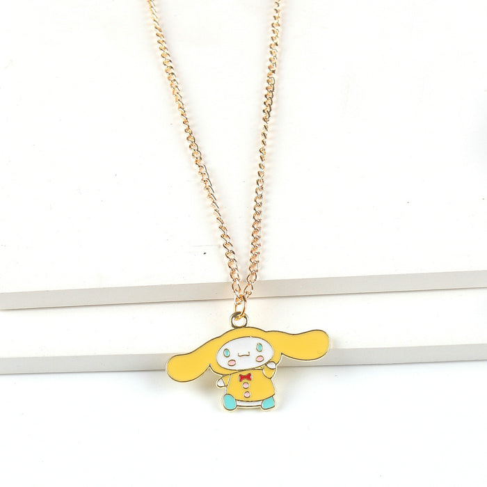 Wholesale Cartoon Alloy Pendant Necklace JDC-NE-FuYu016