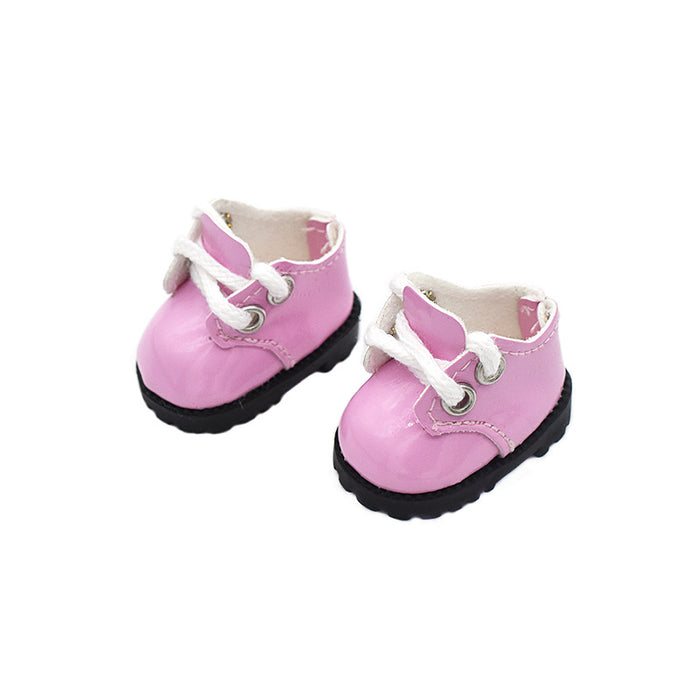 Wholesale Leather Shoes 8 Points Bjd Baby Shoes 10cm Cotton Doll Lina  Pendant Baby Clothes
