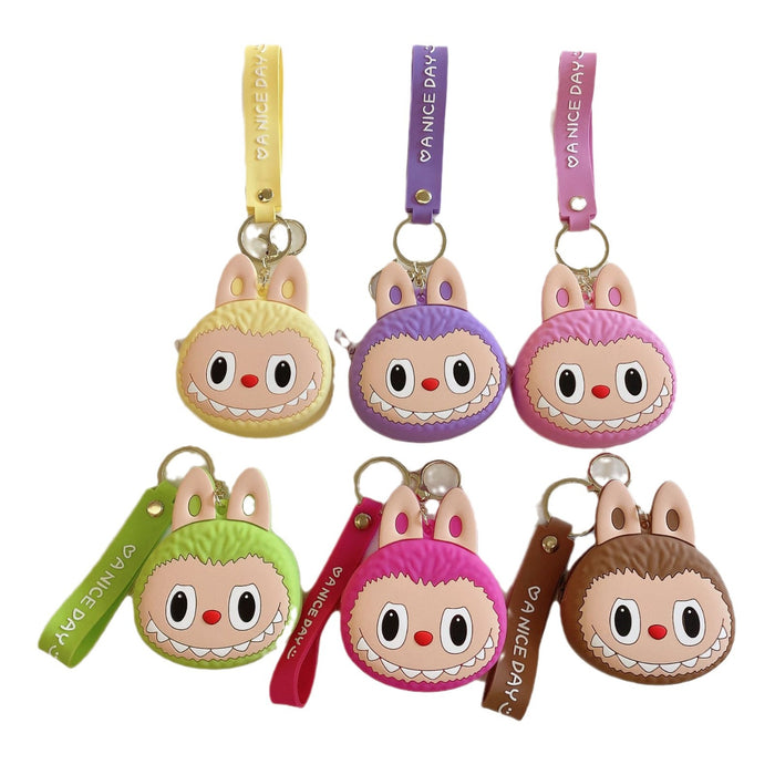 Wholesale Fashion cartoon versatile cute coin purse silicone coin purse wholesale sales cartoon silicone storage bag