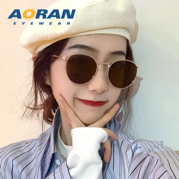 Wholesale Polarized Sunglasses Women's  Round Sunscreen UV  Sunglasses