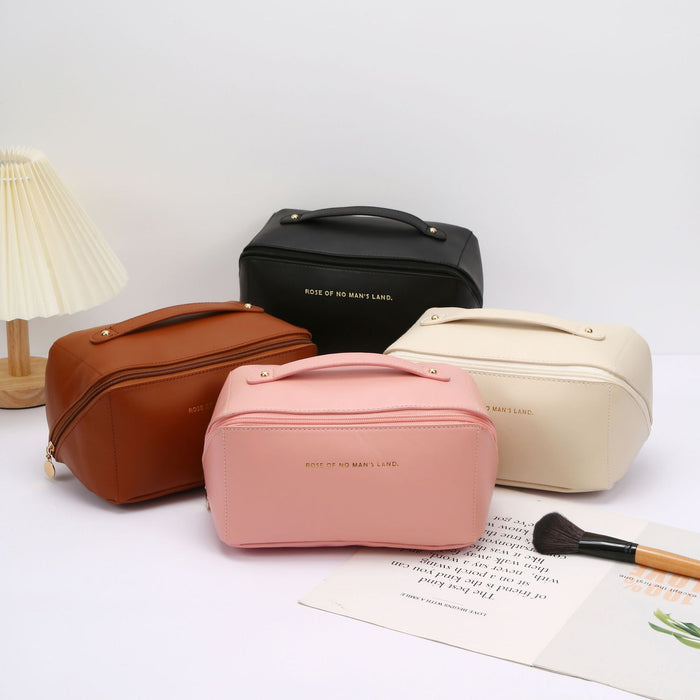 Wholesale Organ Cloud Pillow Portable Travel Portable Large Capacity Cosmetic Bag PU Waterproof Toiletry Bag Storage Bag