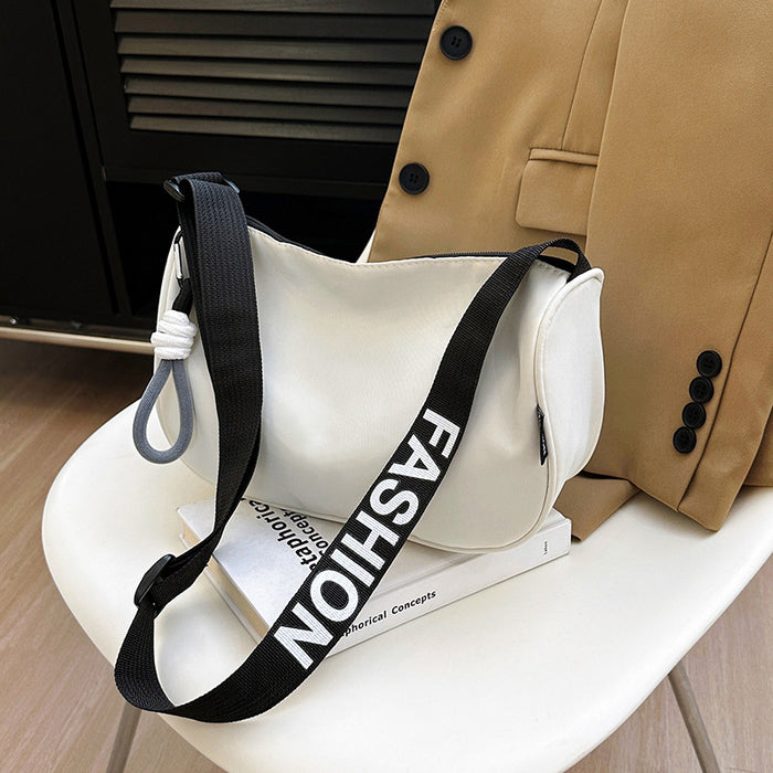 Wholesale Nylon Crossbody Bag with Contrast Color Street Fashion Design
