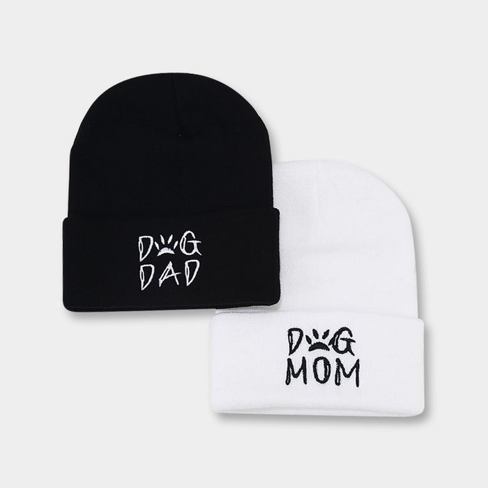 Wholesale Letter Embroidery Acrylic Warm Knitted Hat JDC-FH-LvYi052