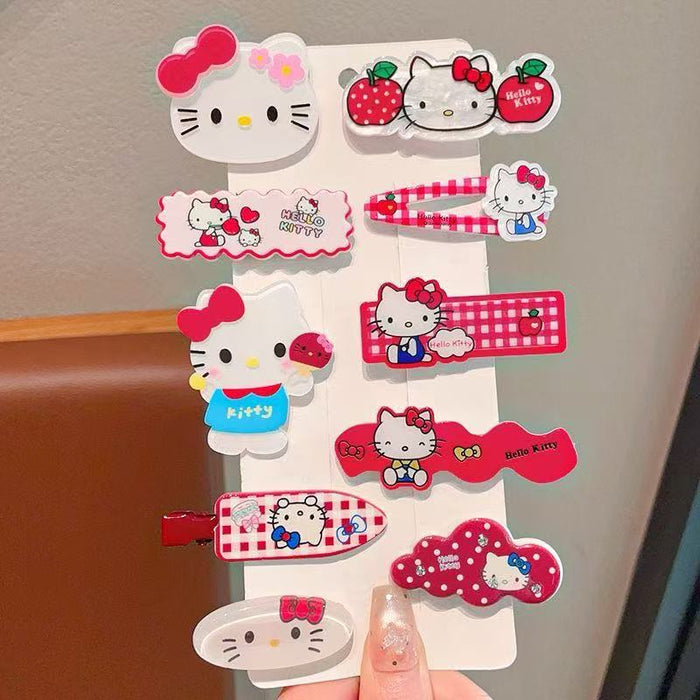 Wholesale Cute cartoon character hair clips for girls