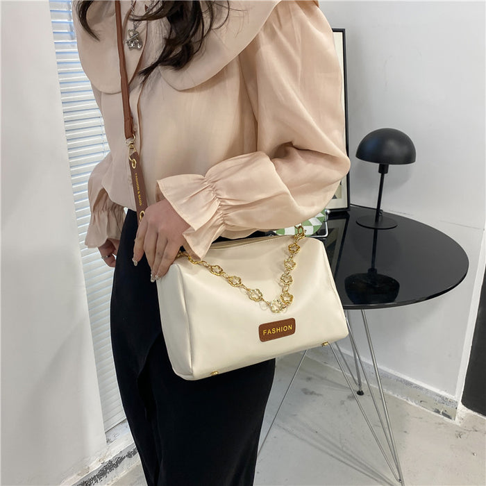 Wholesale Texture bag, new trendy and versatile crossbody bag, simple and fashionable single shoulder small square bag