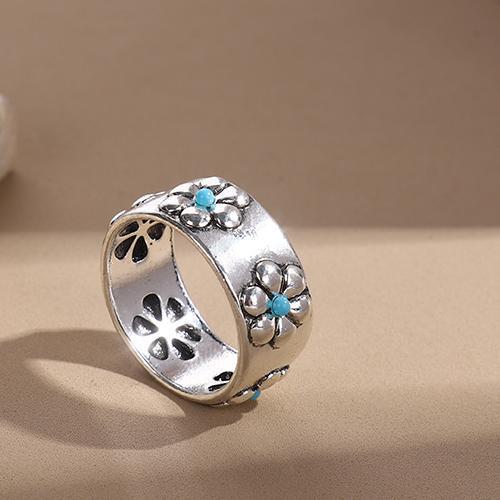 Wholesale Court-style vintage flower ring