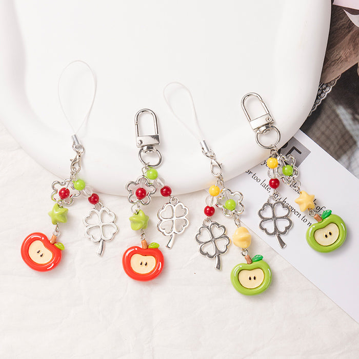 Wholesale Beaded Phone Strap Pendant Camera Strap Bag Pendant Ins Style Keychain