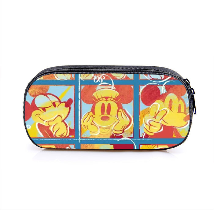 Wholesale Single Layer Pencil Bag Children Cute Cartoon Pencil Case Student Polyester Printed Pencil Bag JDC-PB-Changs001