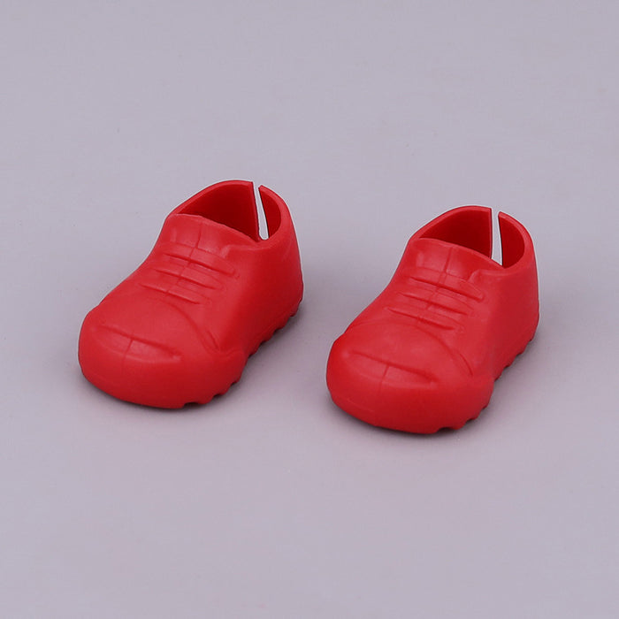 Wholesale Doll pendant doll accessories shoes dress-up casual shoes candy color