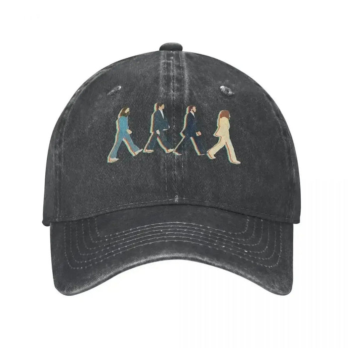 Wholesale Trendy Printed Baseball Cap Adjustable Curved Brim Summer Outdoor Sun Hat Fashion Accessory