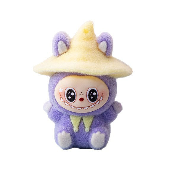 Wholesale 10pcs Flocking Magician Doll Decoration Ornaments