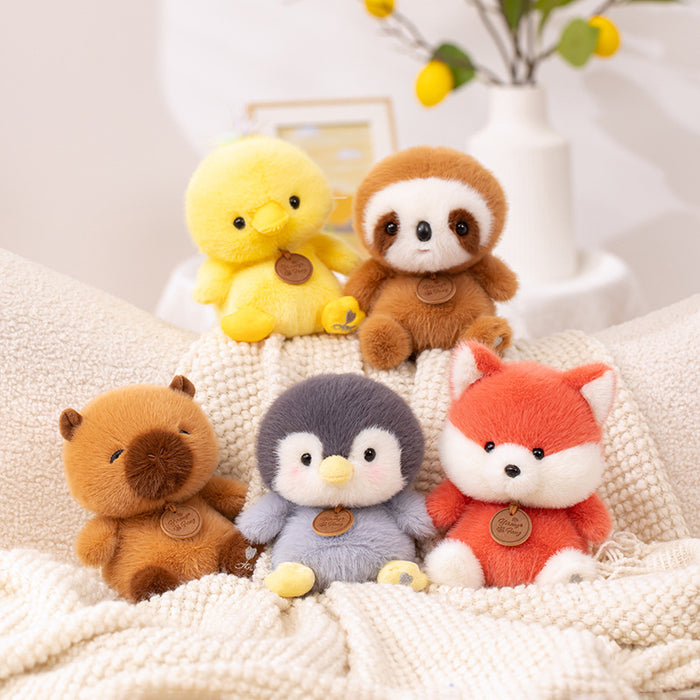 Wholesale Cute pet zoo series plush toy cute little animal doll doll children' s birthday gift