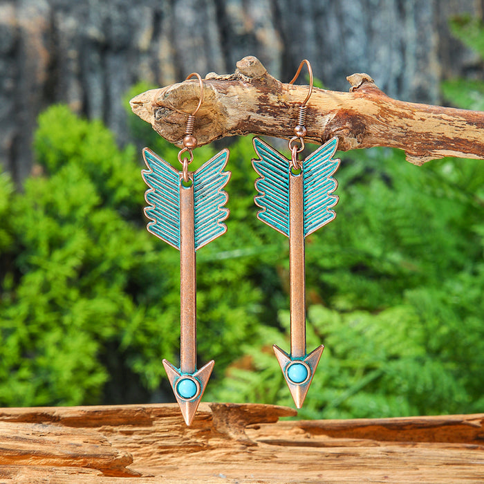 Wholesale Geometric Alloy Tassel Earrings for Women Party Wear Fashion Accessory MOQ≥2