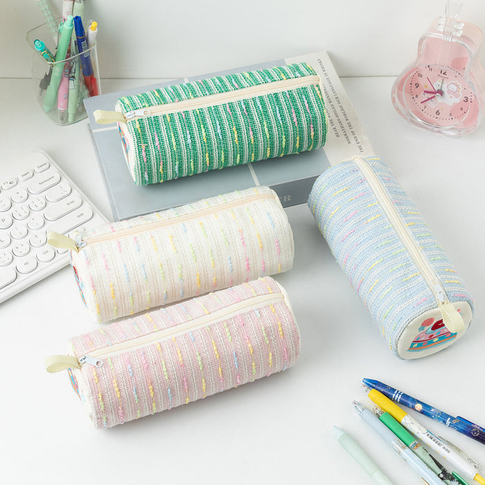Wholesale Cute Cartoon Strawberry Cake Pencil Bag