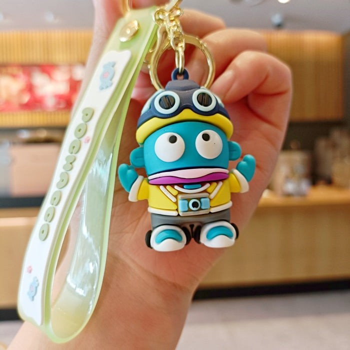 Wholesale Cute 3D Doll Silicone Keychain JDC-KC-MingT129