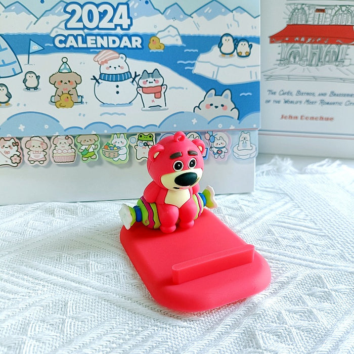 Wholesale PVC Cartoon Doll Mobile Phone Holder JDC-PS-MingT020