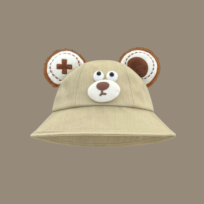 Wholesale Cute sunscreen basin hat, new cartoon fisherman hat