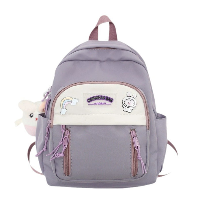 Wholesale Girls' backpack travel Children's shoulder bag primary school girl's small schoolbag