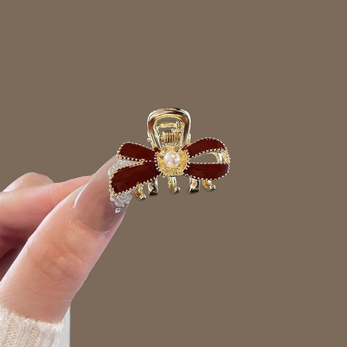 Wholesale Bow New small size Grab Clip Women' s Side Bangs Clip Hairpin Hair Accessories