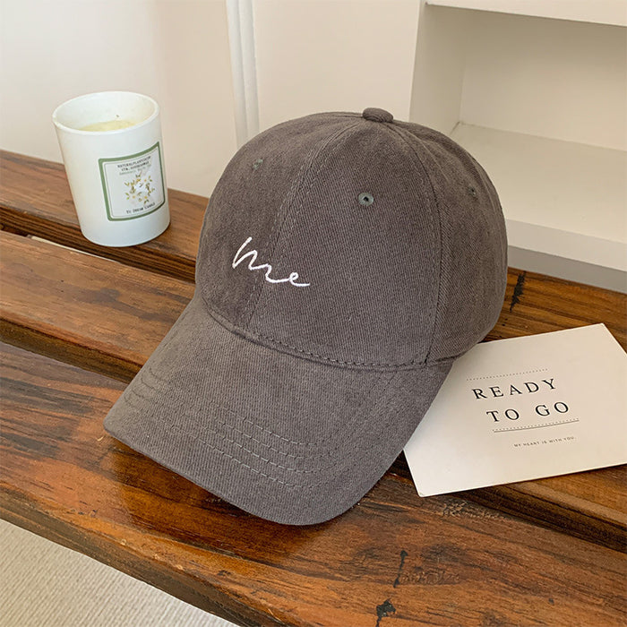 Wholesale Big Head Baseball Cap Children's Letter Embroidered Cap