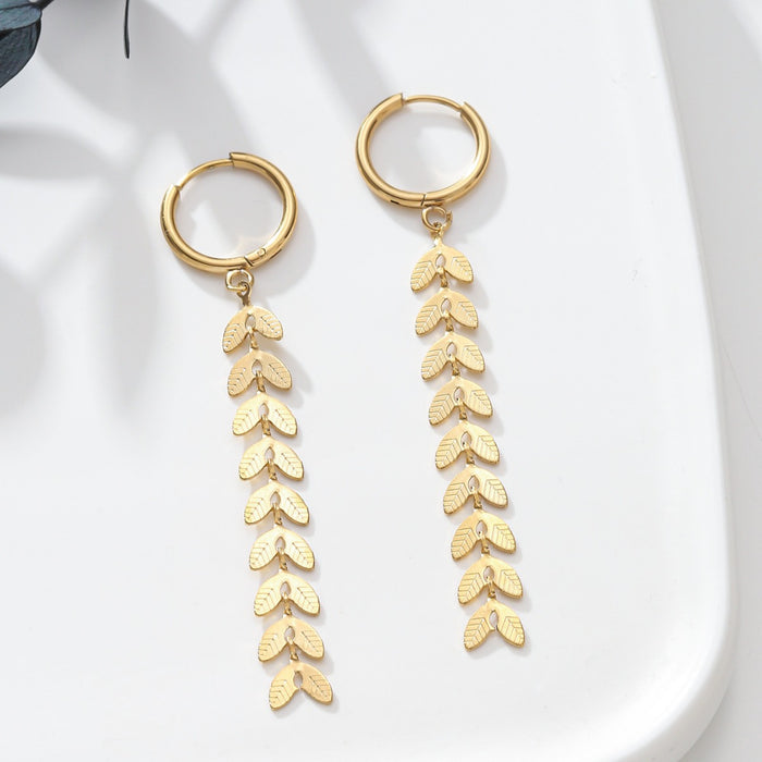 Wholesale earrings personalized long earrings niche tassel earrings