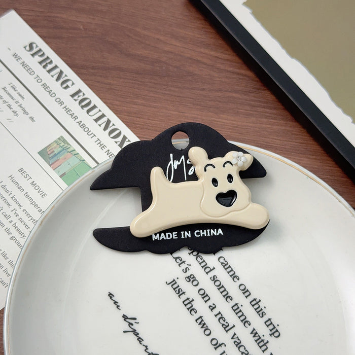 Wholesale cute puppy hair clip