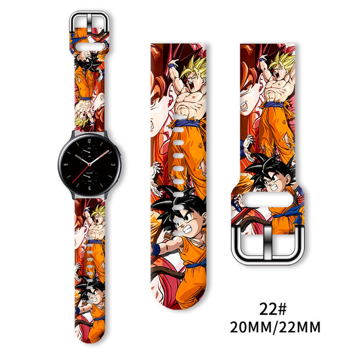 Wholesale Printed Tpu Watch Strap Wrist Strap JDC-WD-NuoQi070