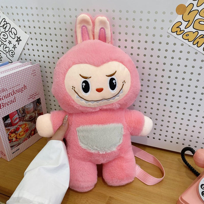 Wholesale Plush toy bag, cartoon doll backpack, student backpack