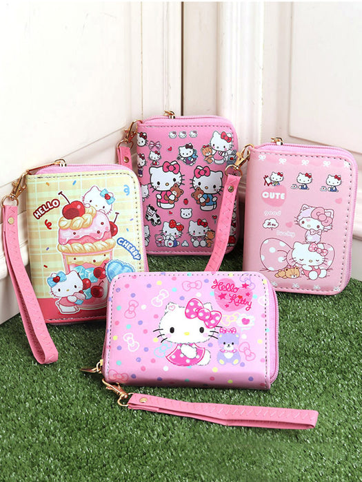 Wholesale Cartoon Cat Small Wallet with Card