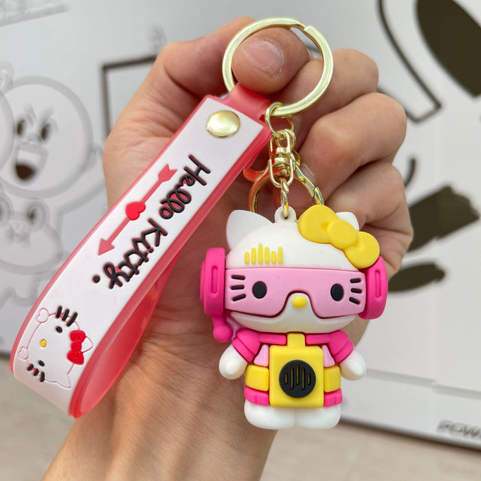 Wholesale Keychain Music Cute Doll Backpack Pendant Car Keychain Pendant