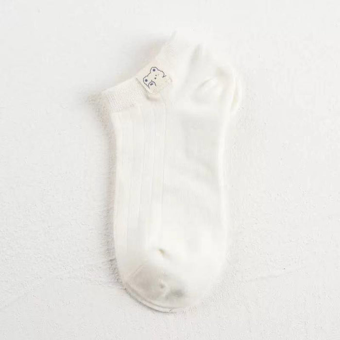 Wholesale Breathable fabric standard socks, cute cartoon boat socks