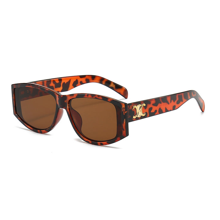 Wholesale Fashionable and personalized UV resistant sunglasses, neutral style street photography sunglasses