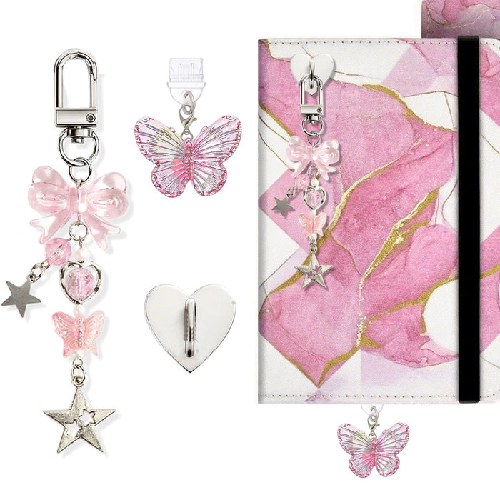 Wholesale Cute printed kitten Mobile Phone Stands charm