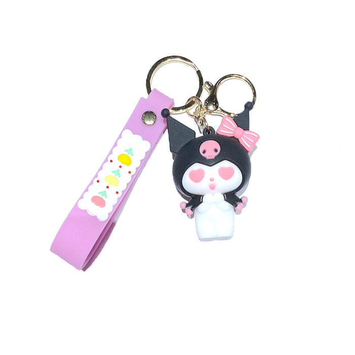 Wholesale Cartoon Cute Keychain Doll Backpack Car Keychain Pendant