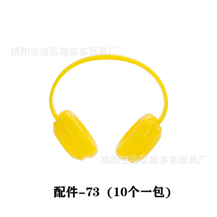 Wholesale Suitable for 17cm doll shoes,  bags,  glasses,  pendants,  cameras,  beach chairs,  surfing transparent protective cases