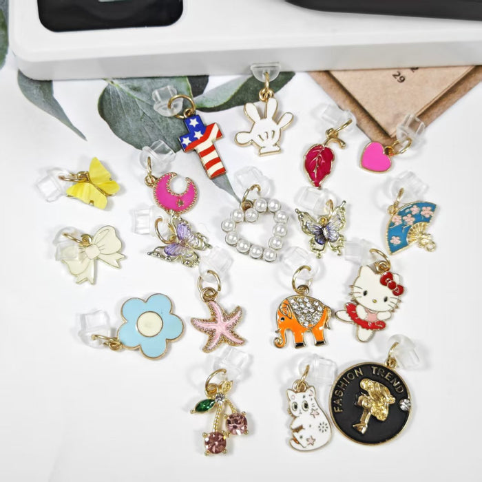 Wholesale Diamond star and moon pendant Mobile Phone Stands