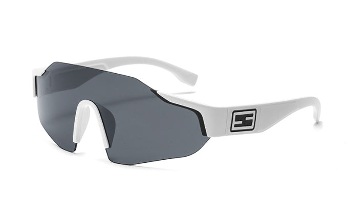 Wholesale One-piece Frameless PC Sunglasses JDC-SG-HNB010